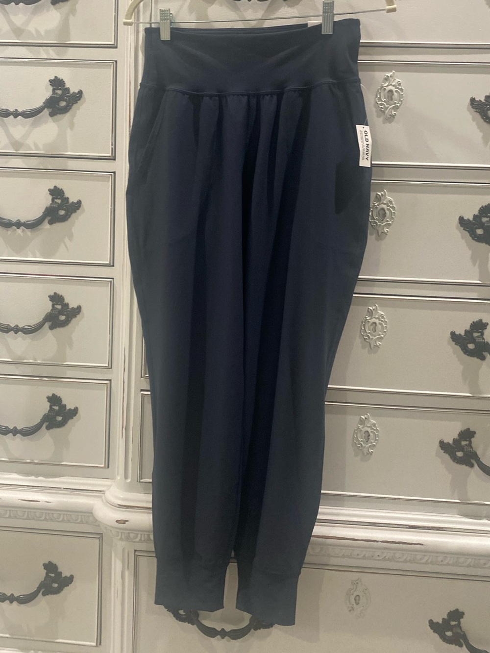 Old Navy Black High-Waist Jogger Pants